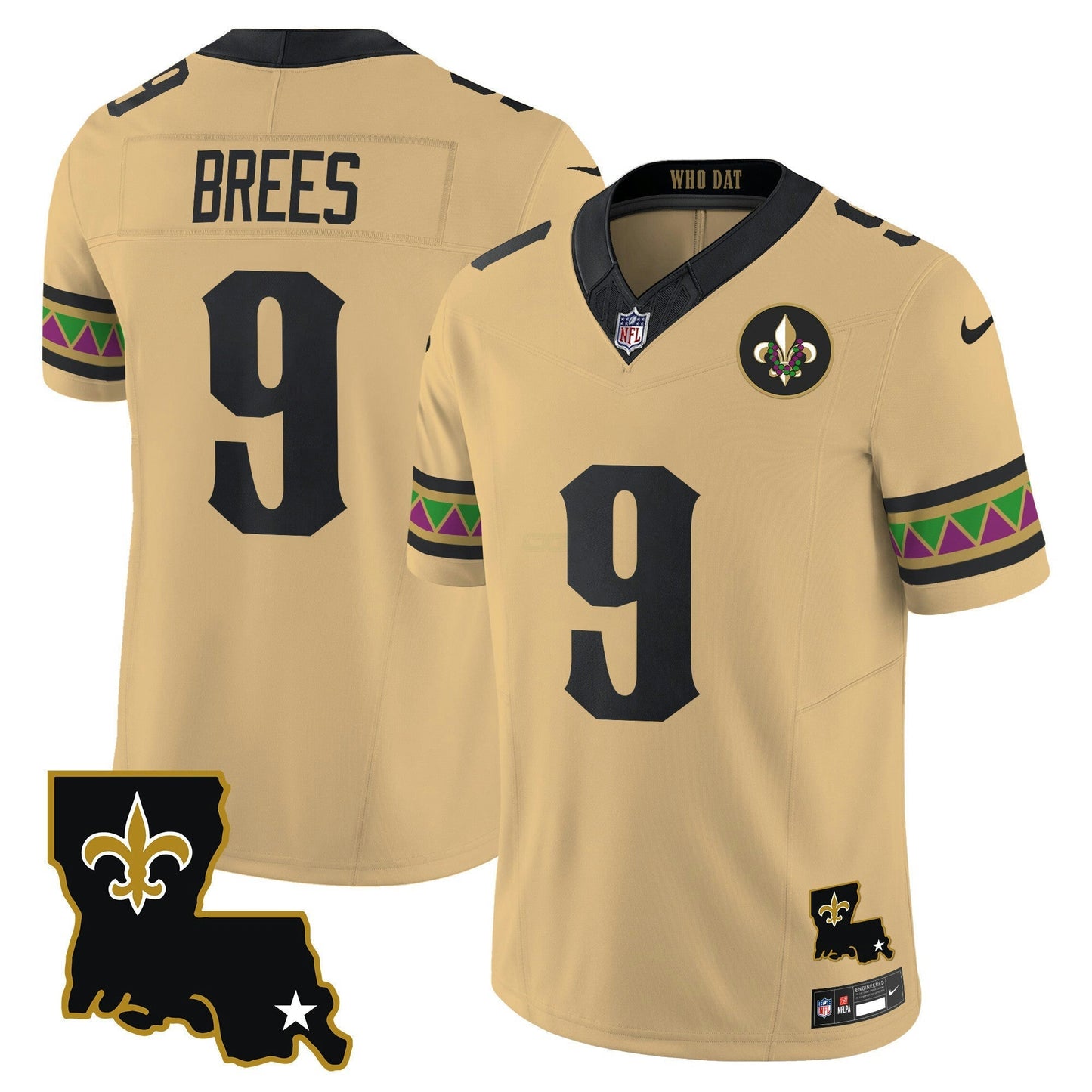 Camisa NFL Men’s Mardi Gras Vapor Limited Jersey