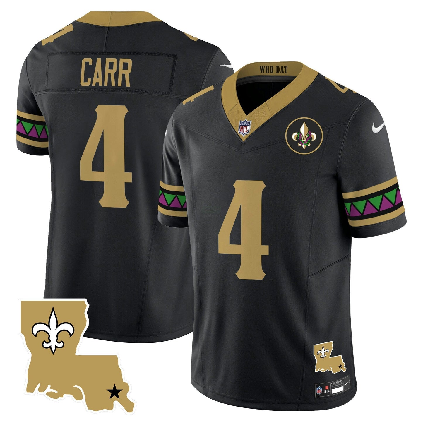 Camisa NFL Men’s Mardi Gras Vapor Limited Jersey