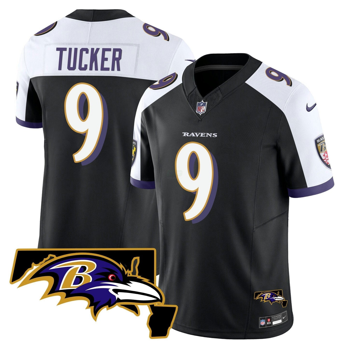 Camisa NFL Men’s Maryland Patch Vapor Limited Jersey
