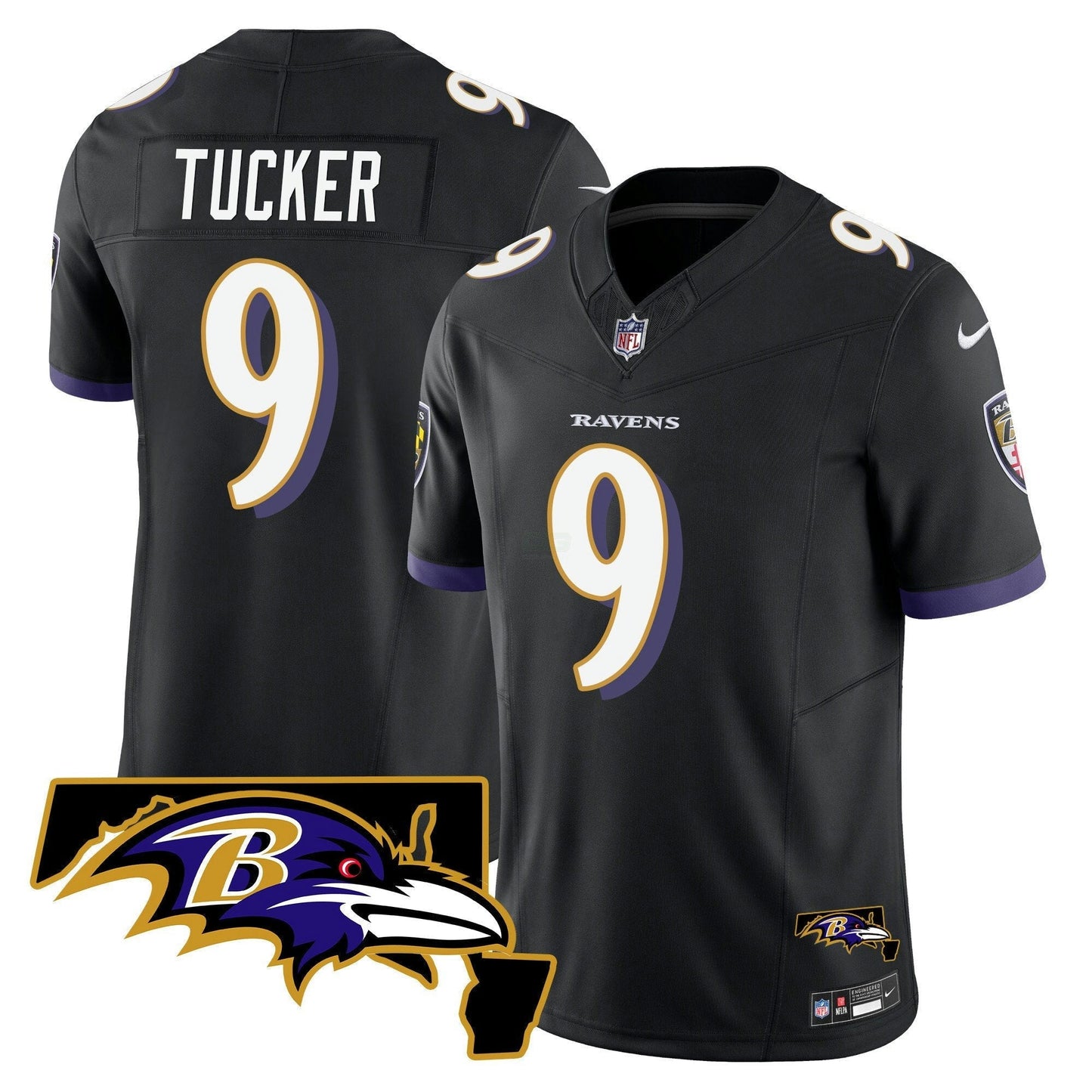 Camisa NFL Men’s Maryland Patch Vapor Limited Jersey