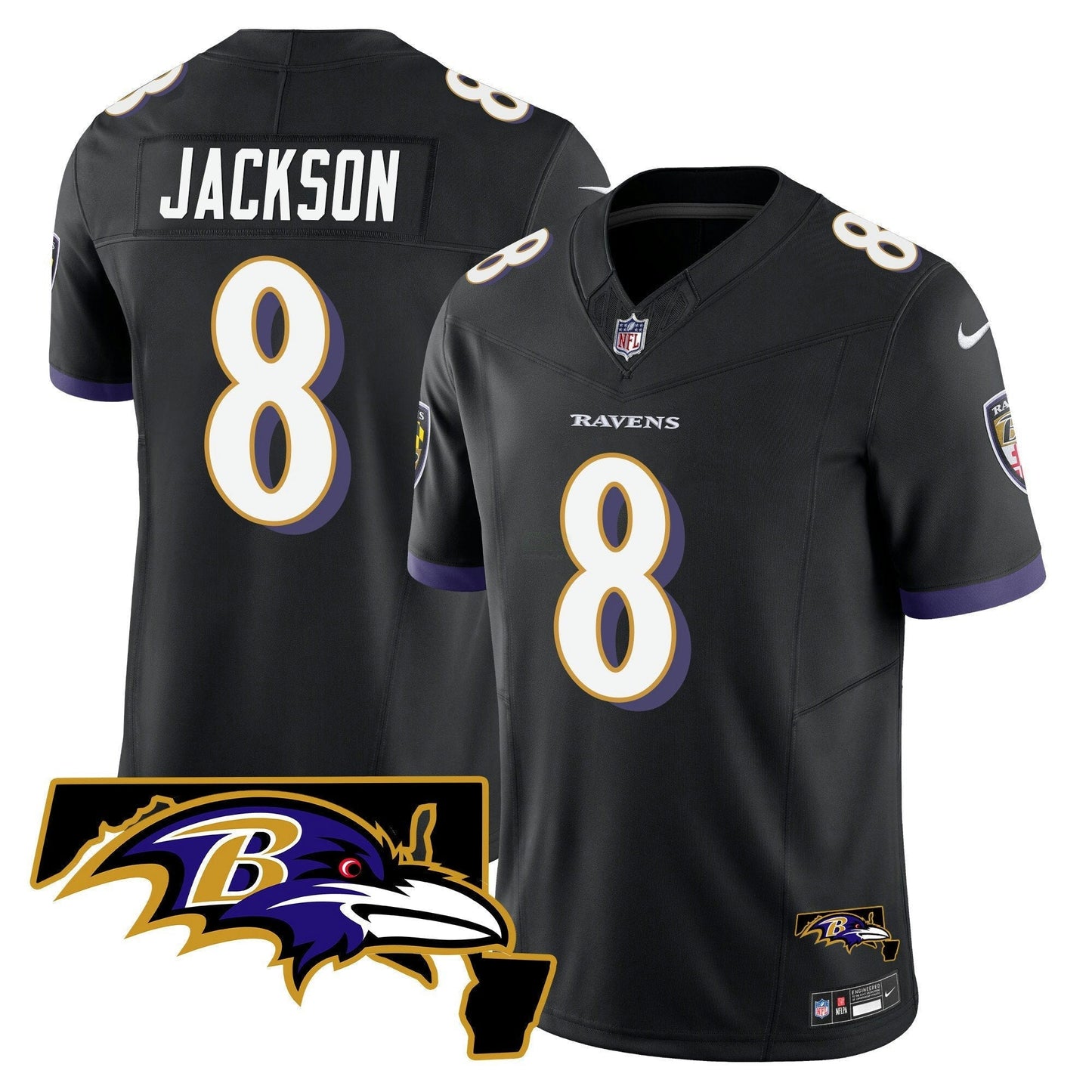 Camisa NFL Men’s Maryland Patch Vapor Limited Jersey