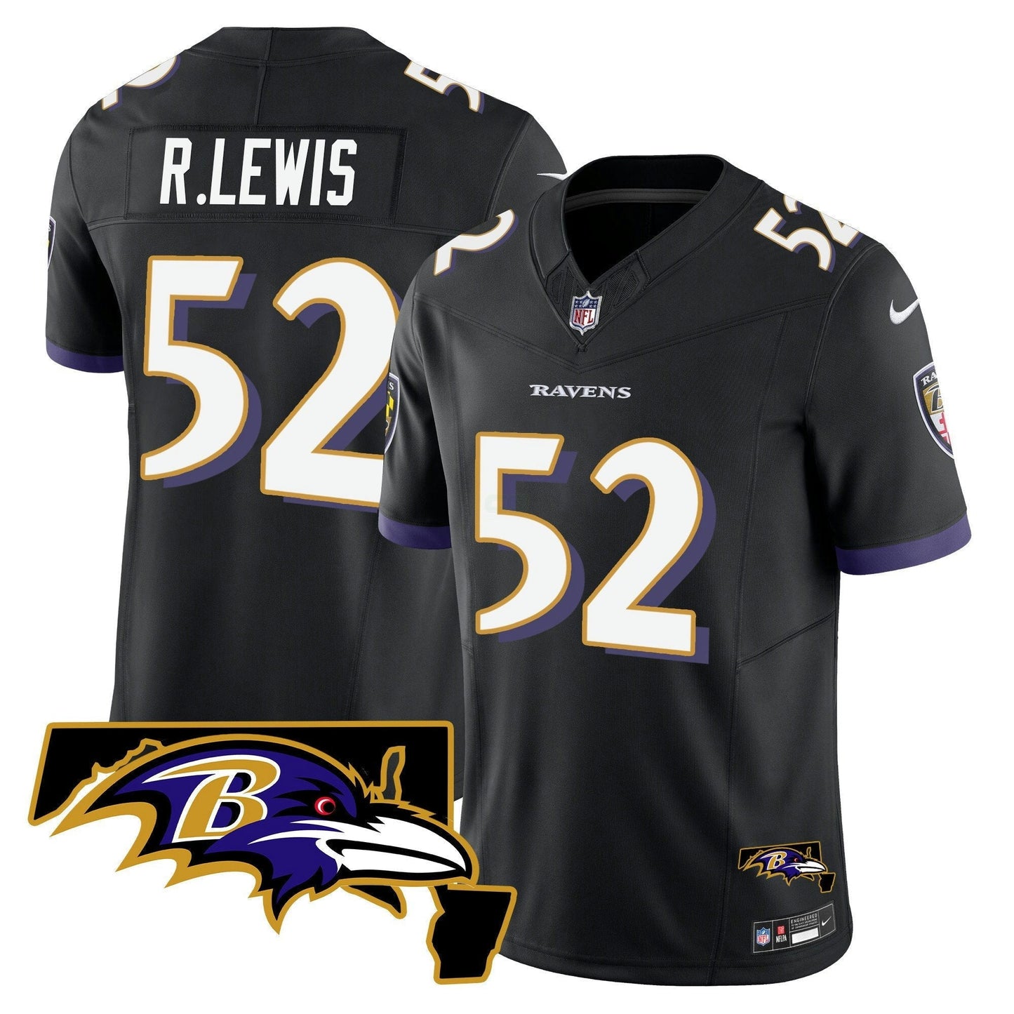 Camisa NFL Men’s Maryland Patch Vapor Limited Jersey