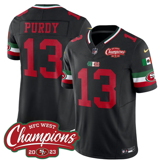 Camisa NFL Men’s Mexico 2023 NFC West Champions Patch Vapor Jersey