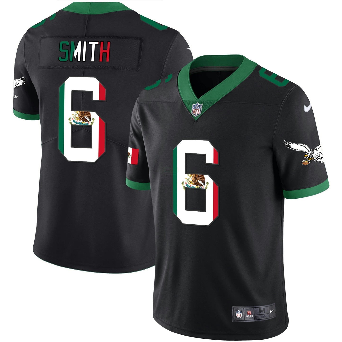 Camisa NFL Men’s Mexico Gold & Kelly Vapor Jersey