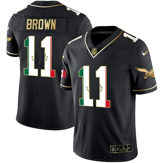 Camisa NFL Men’s Mexico Gold & Kelly Vapor Jersey