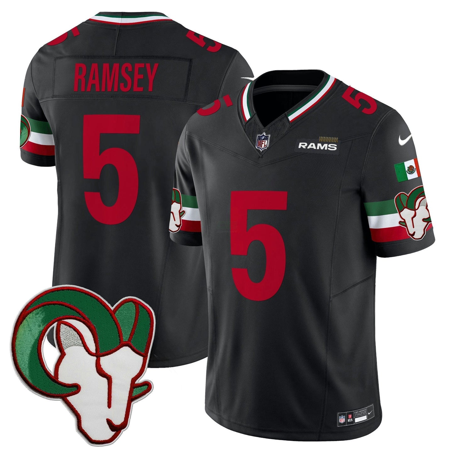 Camisa NFL Los Angeles Rams Men’s Mexico Vapor Limited Jersey