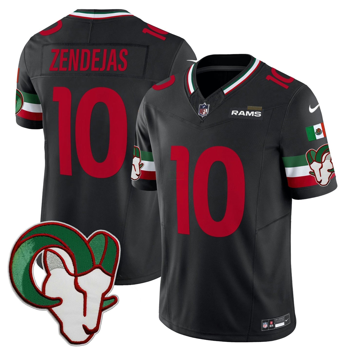 Camisa NFL Los Angeles Rams Men’s Mexico Vapor Limited Jersey