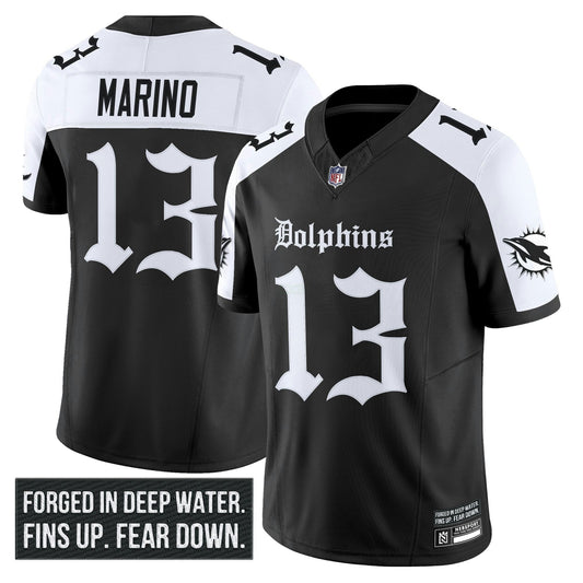 Camisa NFL Men’s Miami ‘Gothic Deep Water Edition’ Vapor Limited Jersey