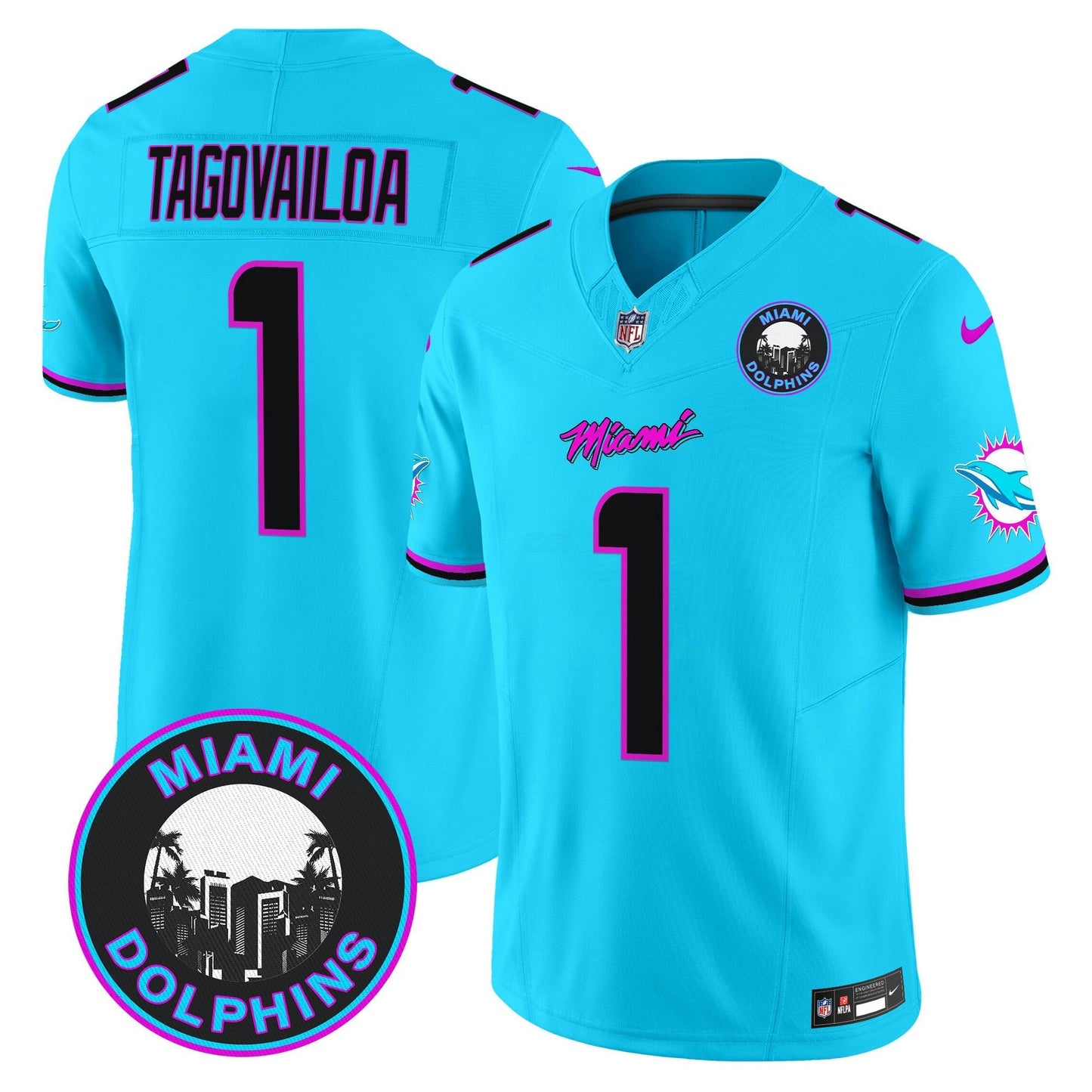 Camisa NFL Men’s “Miami Vice” Vapor Limited Jersey V3
