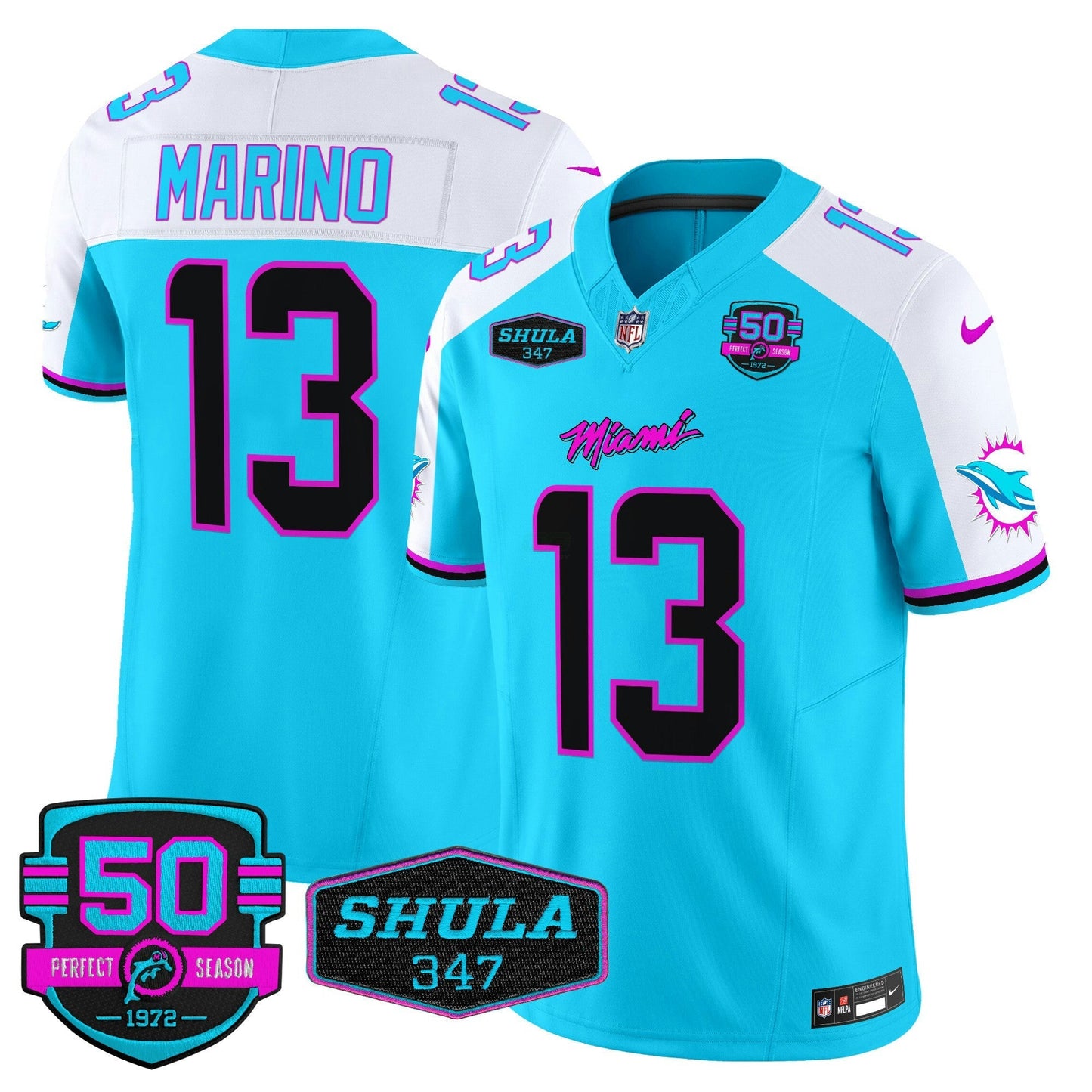 Camisa NFL Men’s “Miami Vice” Vapor Limited Jersey V4