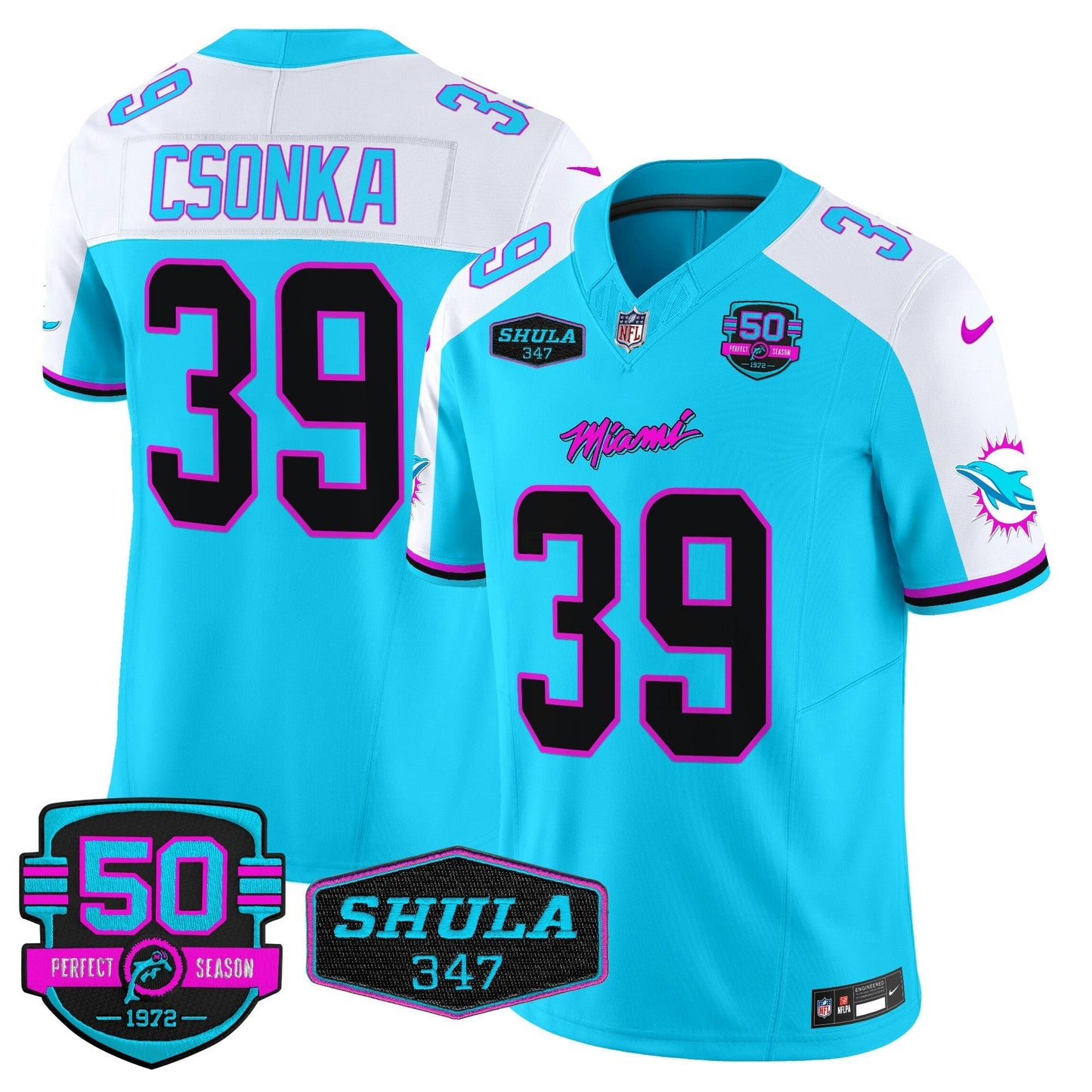 Camisa NFL Men’s “Miami Vice” Vapor Limited Jersey V4