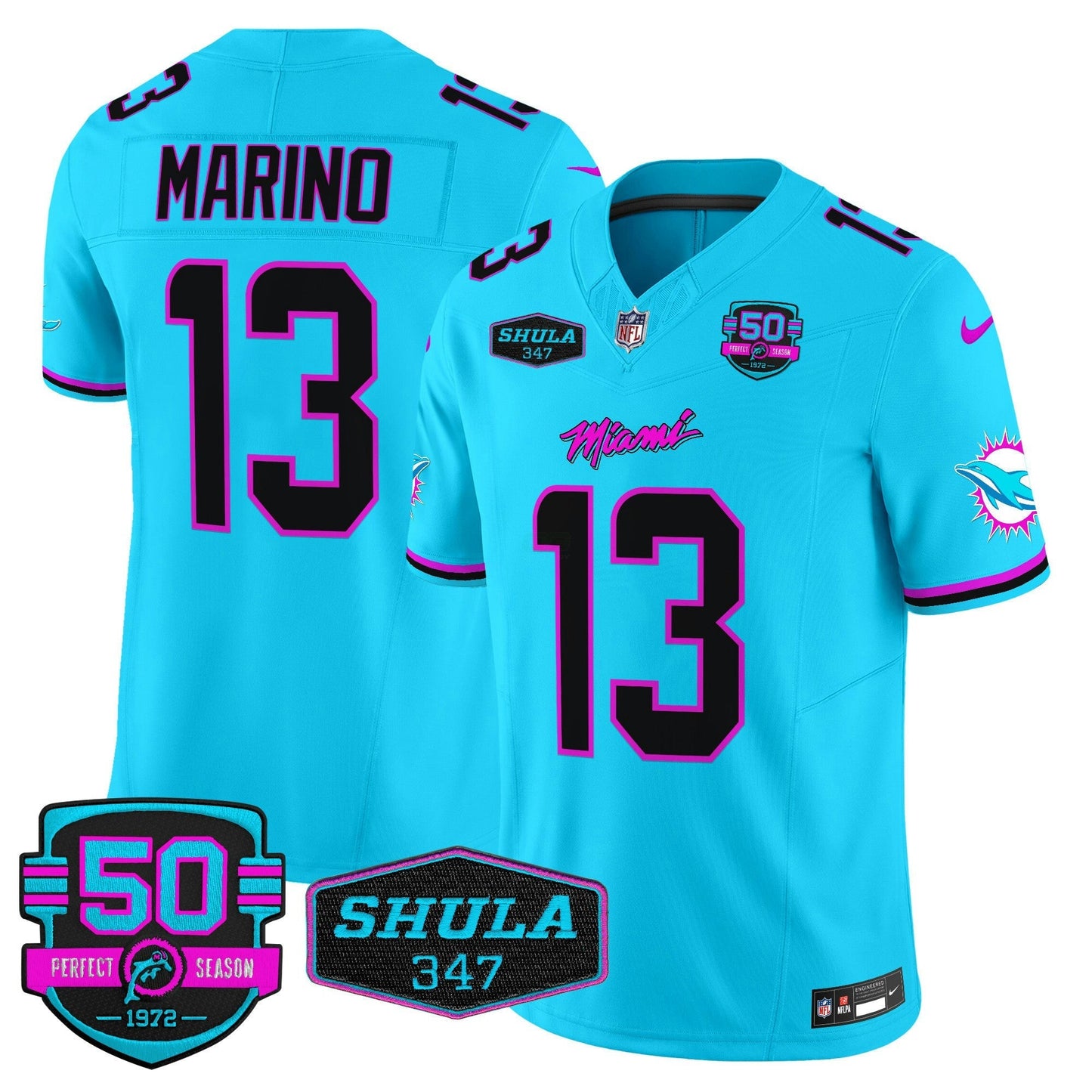 Camisa NFL Men’s “Miami Vice” Vapor Limited Jersey V4
