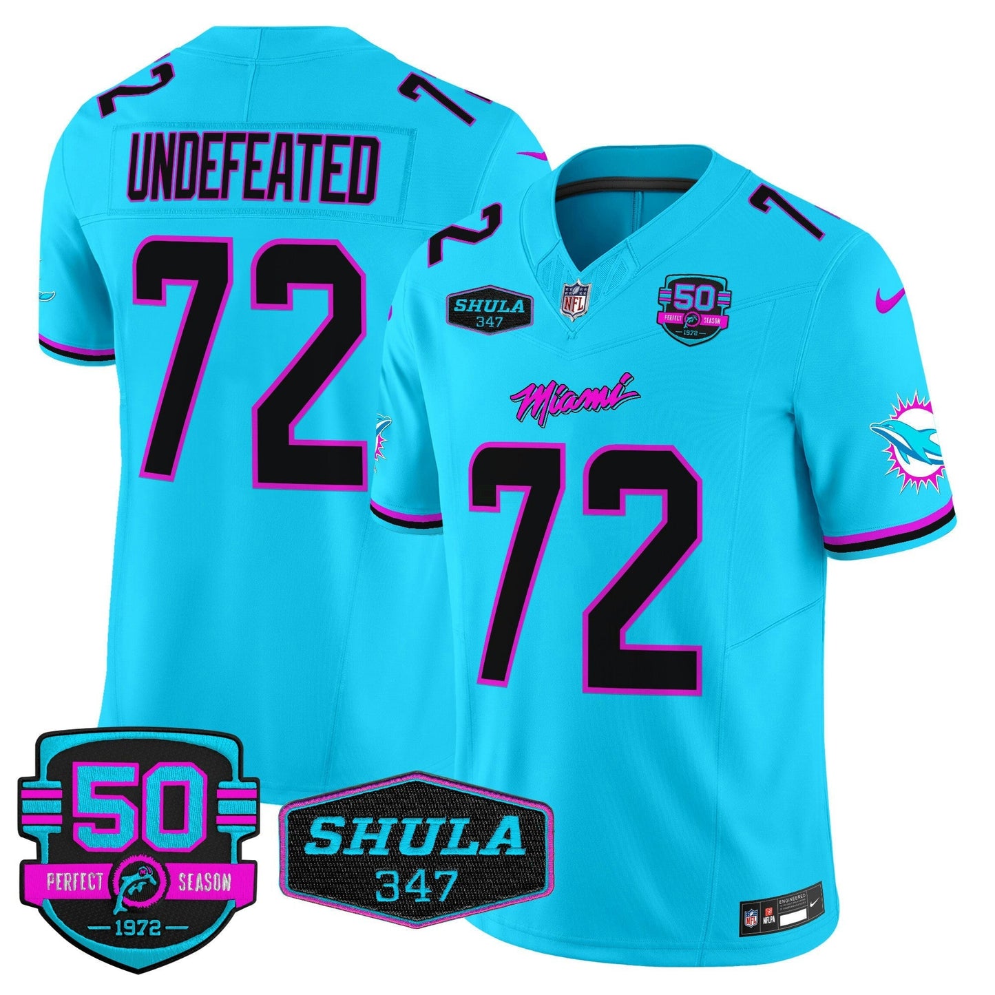 Camisa NFL Men’s “Miami Vice” Vapor Limited Jersey V4