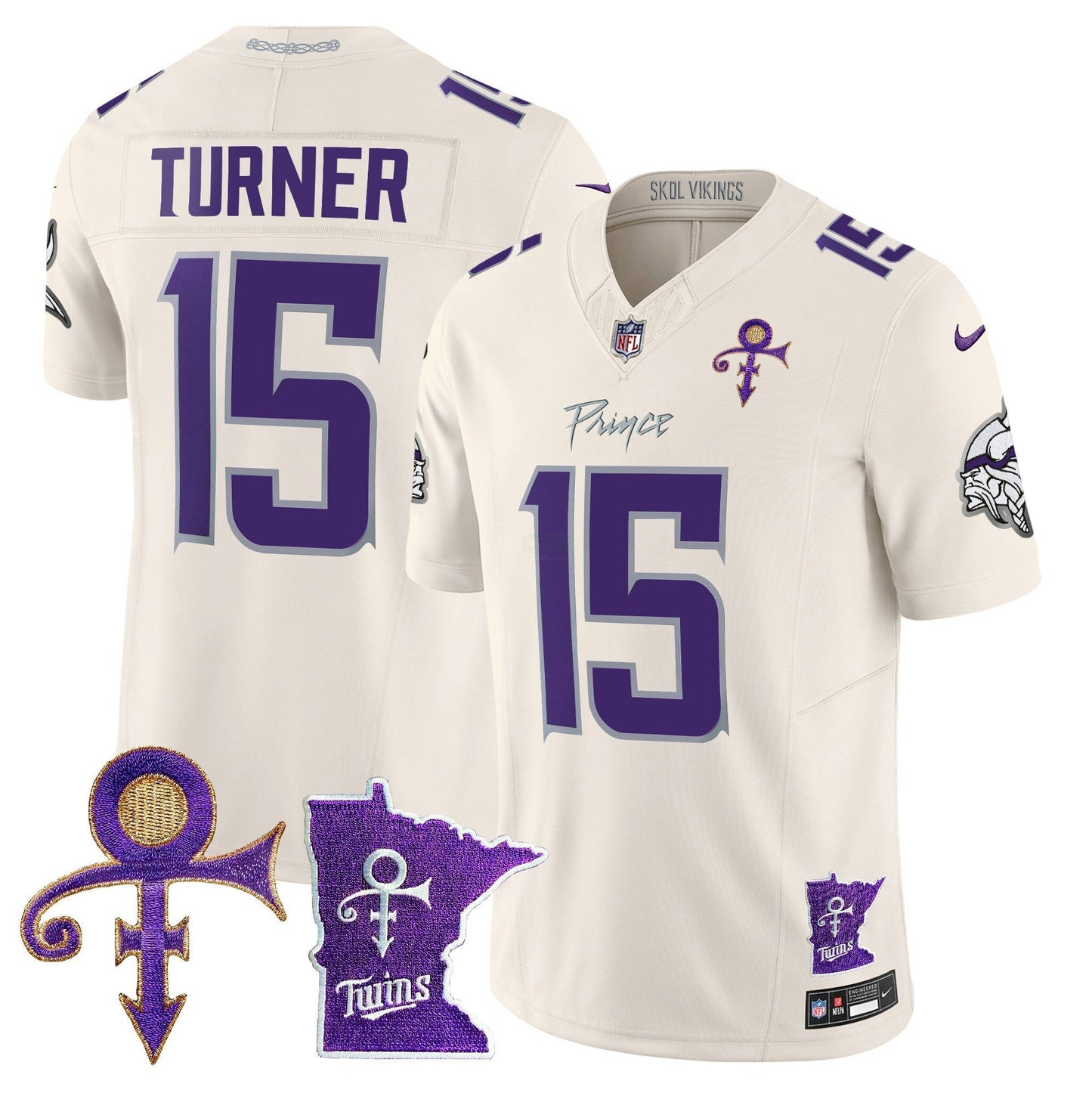 Camisa NFL Men’s Minnesota 2024 Prince Vapor Limited Jersey V2