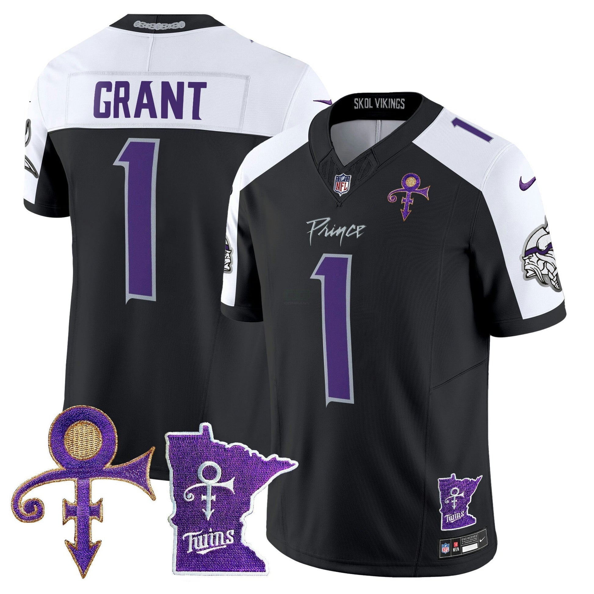 Camisa NFL Men’s Minnesota 2024 Prince Vapor Limited Jersey V2