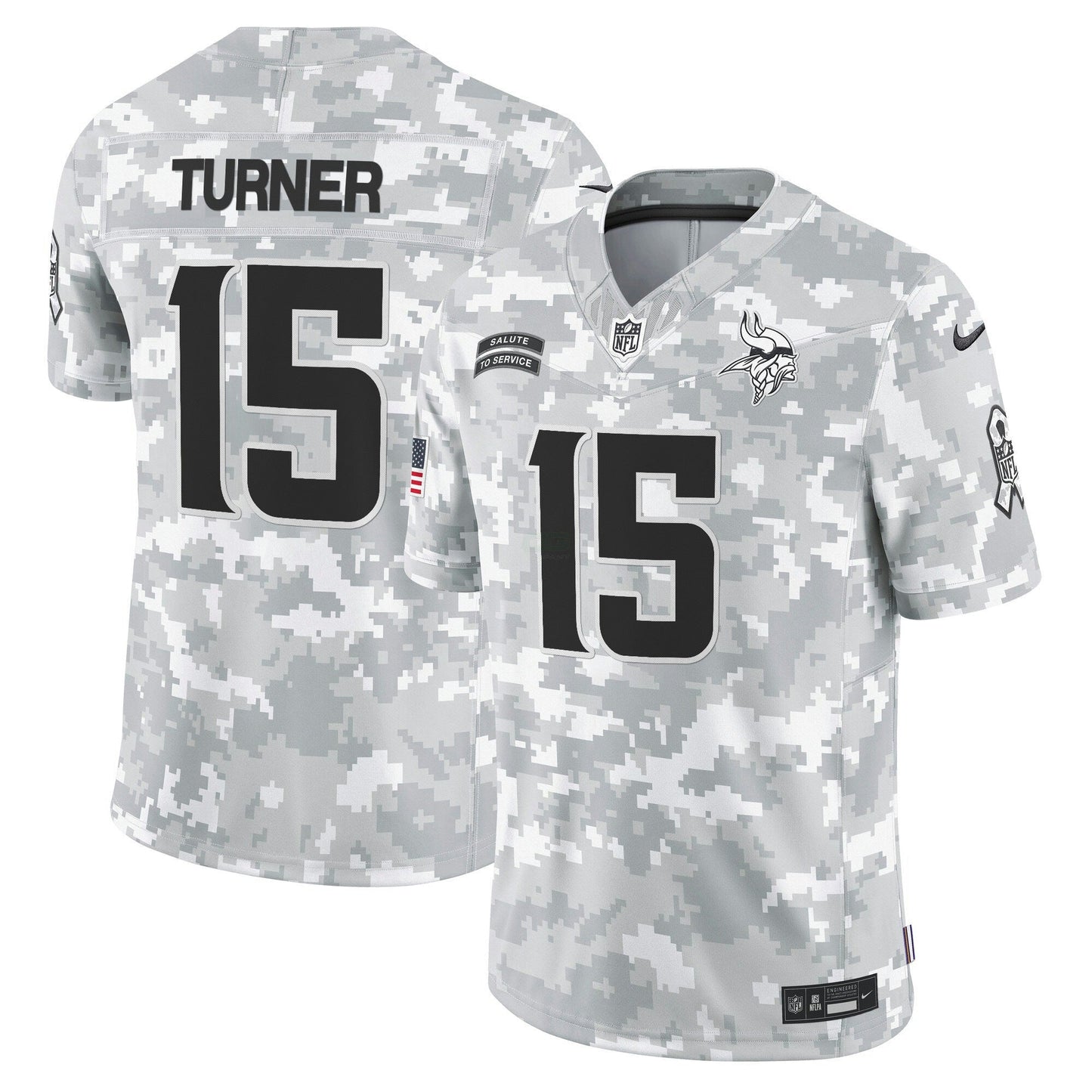 Camisa NFL Men’s Minnesota 2024 Salute to Service Vapor Limited Jersey