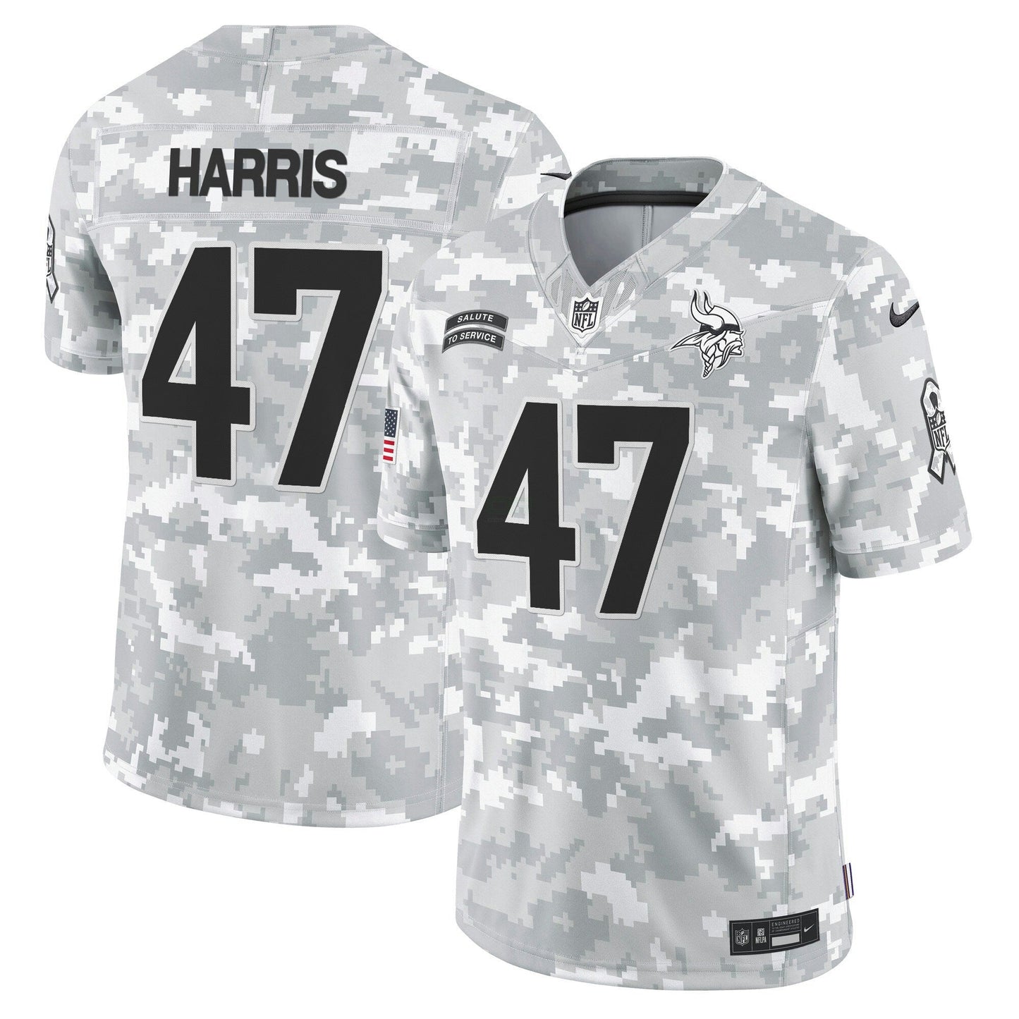 Camisa NFL Men’s Minnesota 2024 Salute to Service Vapor Limited Jersey