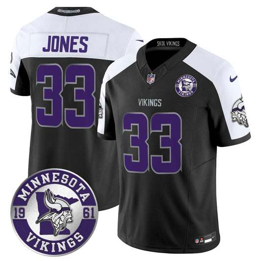 Camisa NFL Men’s Minnesota 2024 Vapor Limited Jersey – Est. 1961 Patch