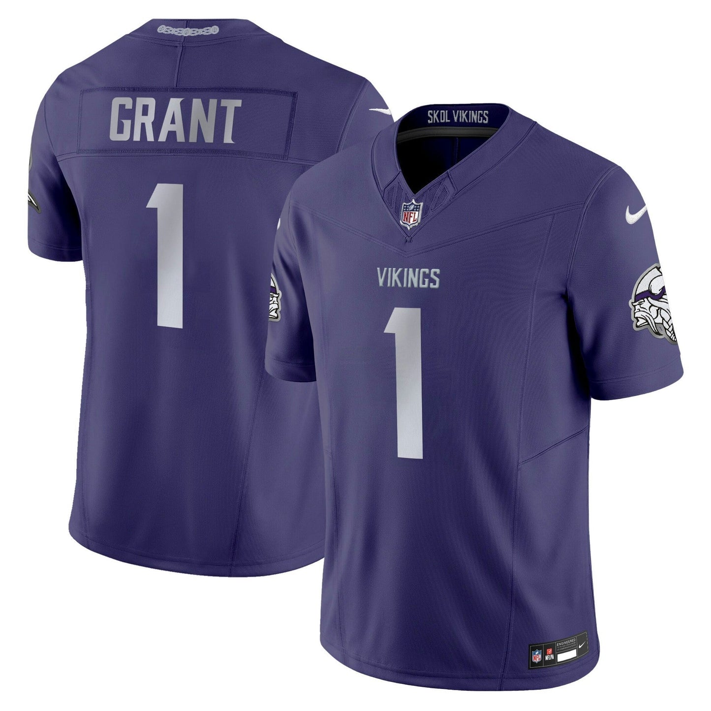 Camisa NFL Men’s Minnesota 2024 Winter Warrior Vapor Limited Jersey