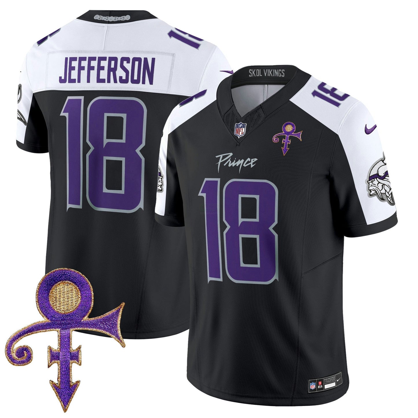 Camisa NFL Men’s Minnesota 2025 Prince Vapor Limited Jersey