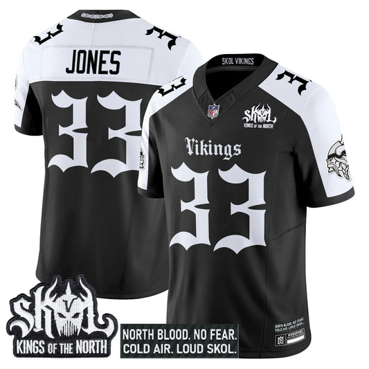 Camisa NFL Men’s Minnesota ‘Gothic Norseblood Edition’ Vapor Limited Jersey