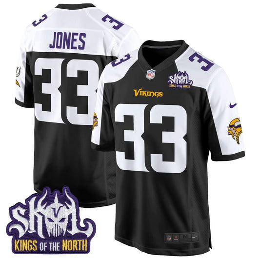 Camisa NFL Men’s Minnesota King Of The North Patch Game Jersey