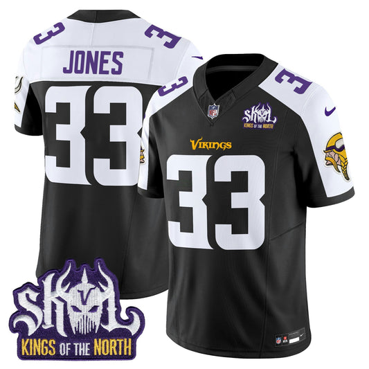 Camisa NFL Men’s Minnesota Kings Of The North Patch Vapor Limited Jersey
