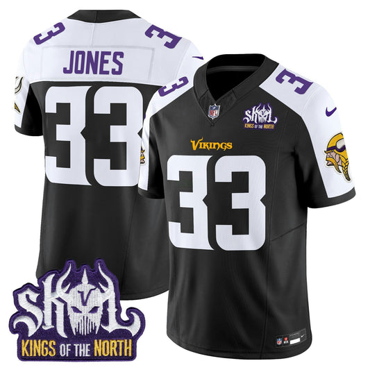 Camisa NFL Men’s Minnesota Kings Of The North Patch Vapor Limited Jersey V2