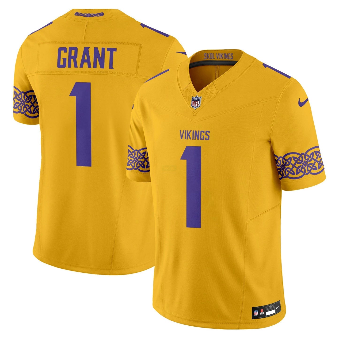 Camisa NFL Men’s Minnesota Nordic Pattern Vapor Limited Jersey