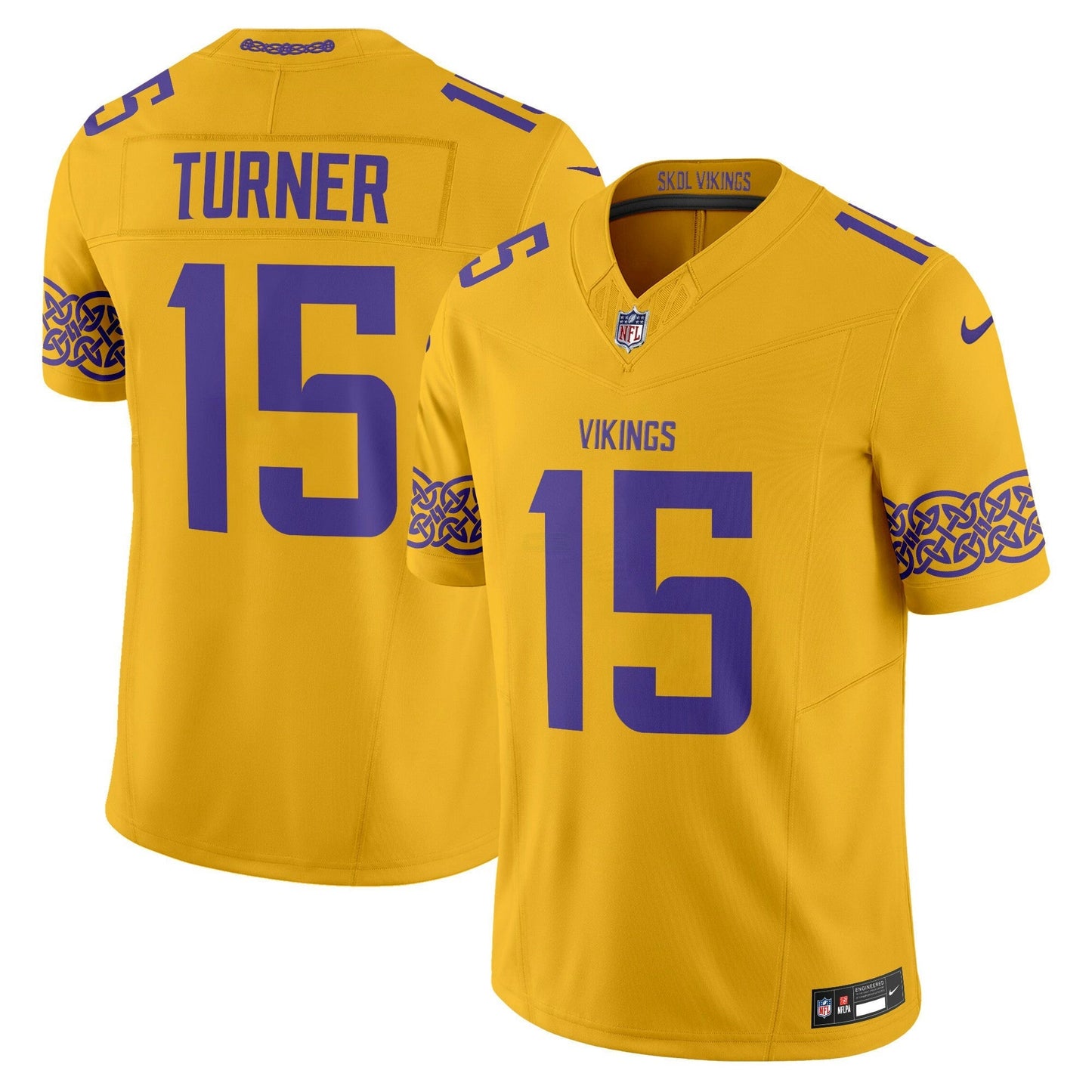 Camisa NFL Men’s Minnesota Nordic Pattern Vapor Limited Jersey