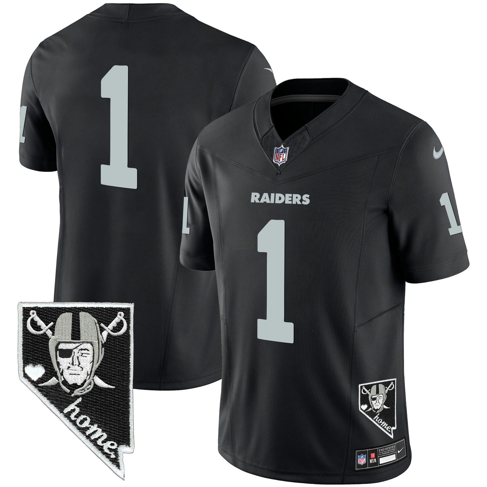 Camisa NFL Men’s Nevada Home Patch Vapor Jersey