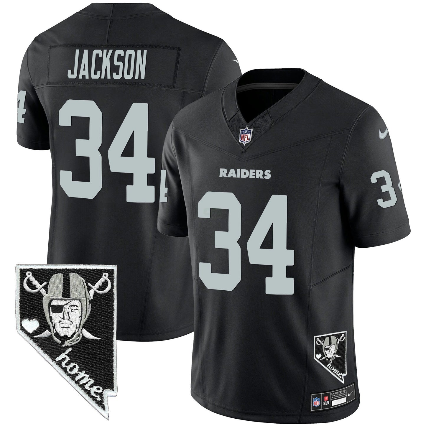 Camisa NFL Men’s Nevada Home Patch Vapor Jersey
