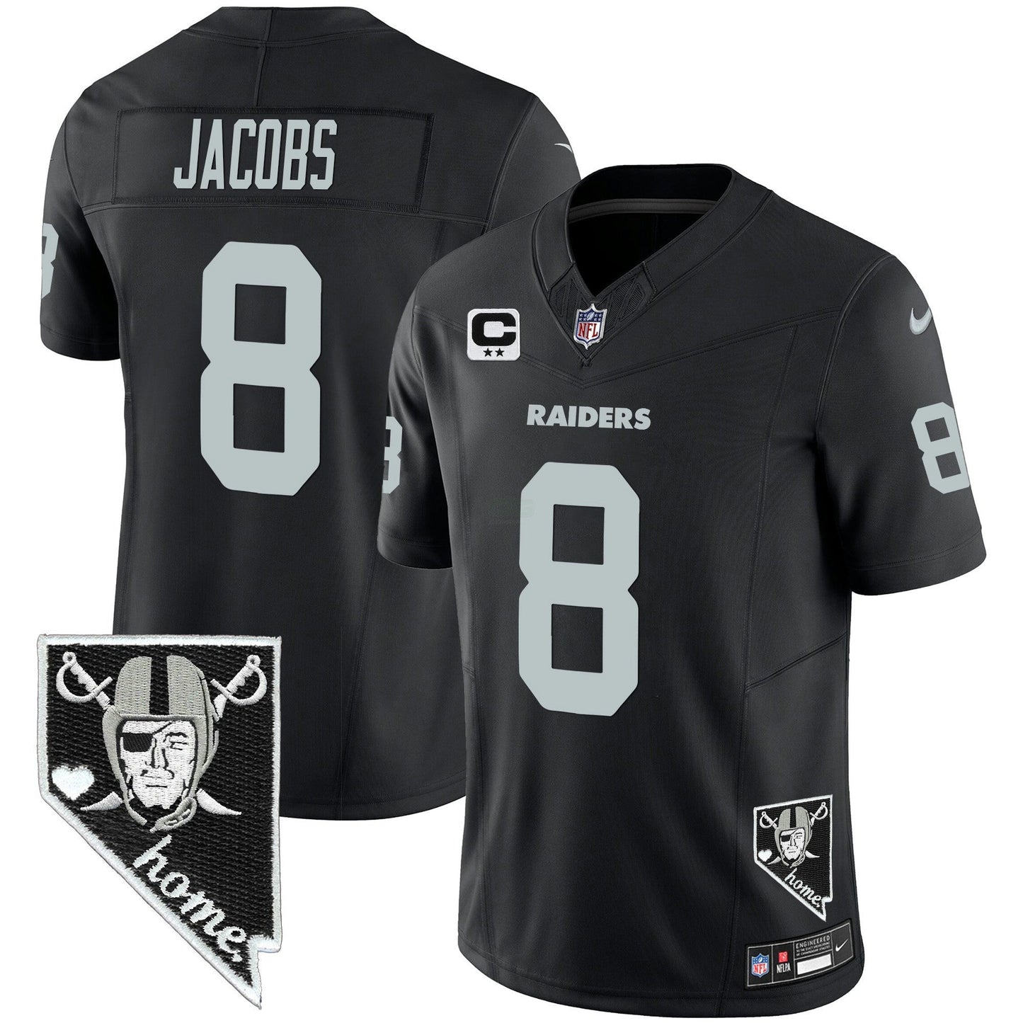 Camisa NFL Men’s Nevada Home Patch Vapor Jersey