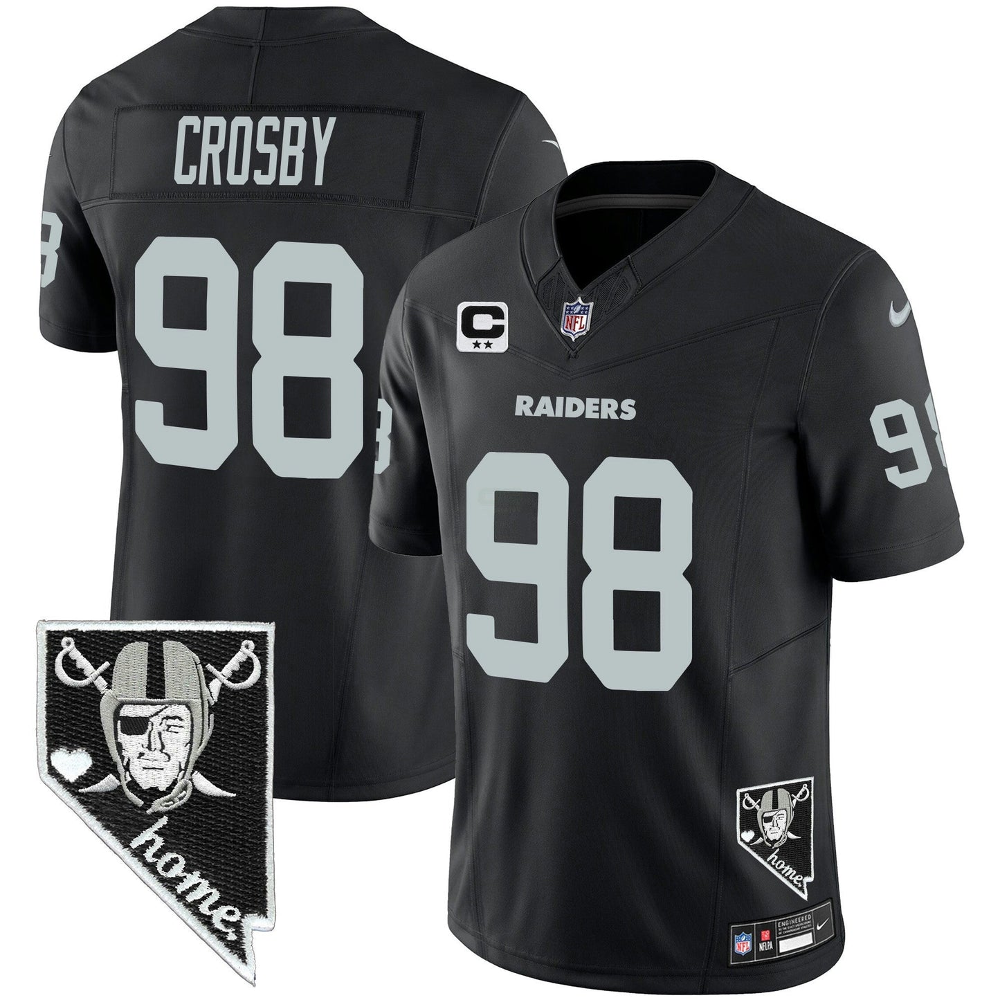 Camisa NFL Men’s Nevada Home Patch Vapor Jersey