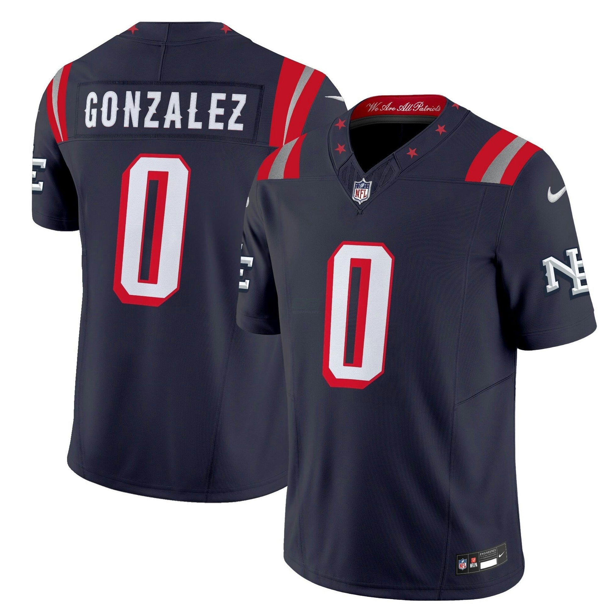 Camisa NFL Men’s New England 2025 “Rivalries” Vapor Limited Jersey
