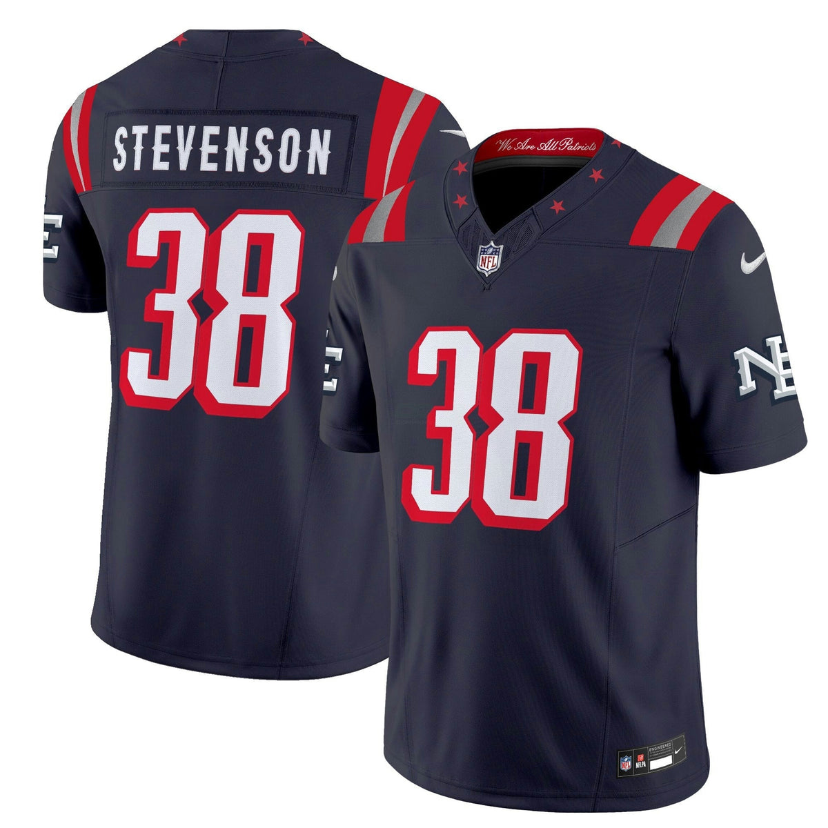 Camisa NFL Men’s New England 2025 “Rivalries” Vapor Limited Jersey
