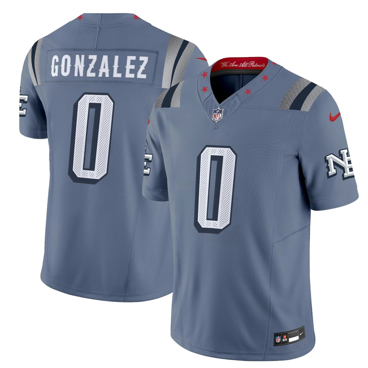 Camisa NFL Men’s New England 2025 “Rivalries” Vapor Limited Jersey