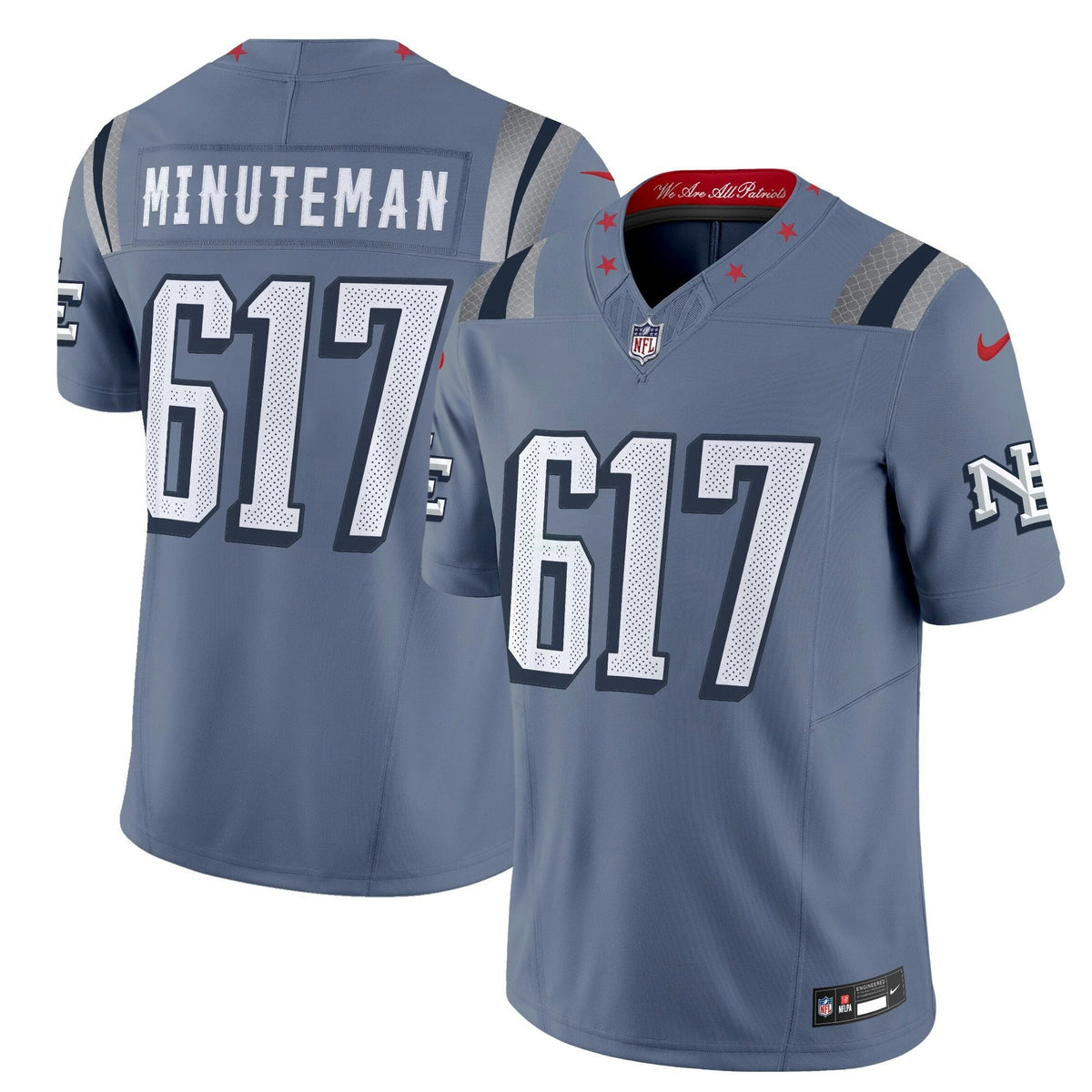Camisa NFL Men’s New England 2025 “Rivalries” Vapor Limited Jersey