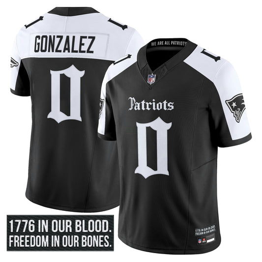Camisa NFL Men’s New England ‘Gothic Revolution Edition’ Vapor Limited Jersey