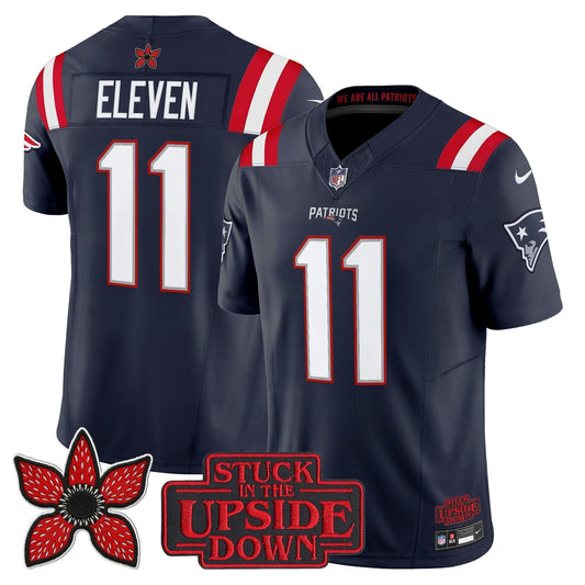 Camisa NFL Men’s New England ‘Stranger Things Edition’ Vapor Limited Jersey V2