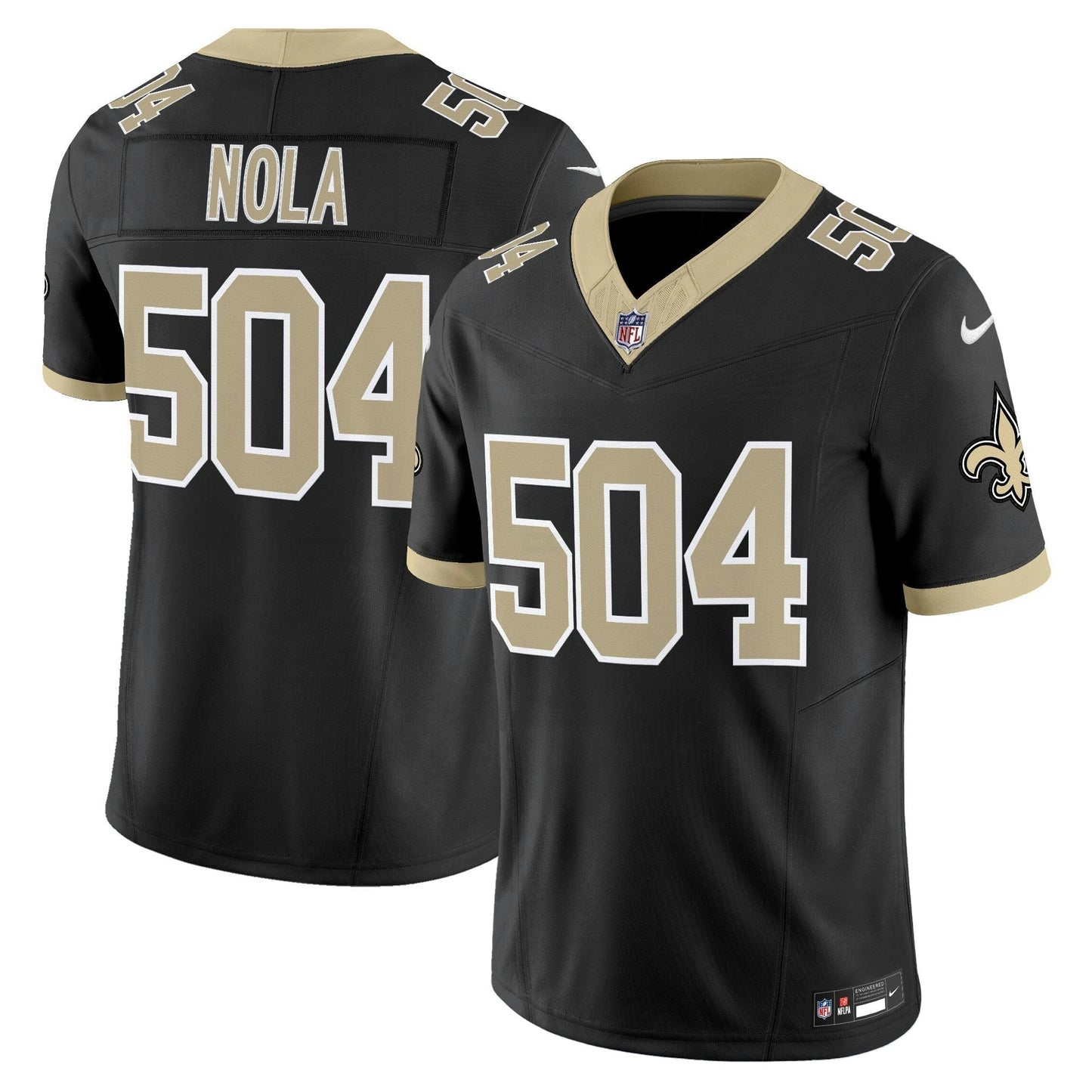 Camisa NFL Men’s New Orleans ‘Gameday Golds Edition’ Vapor Jersey