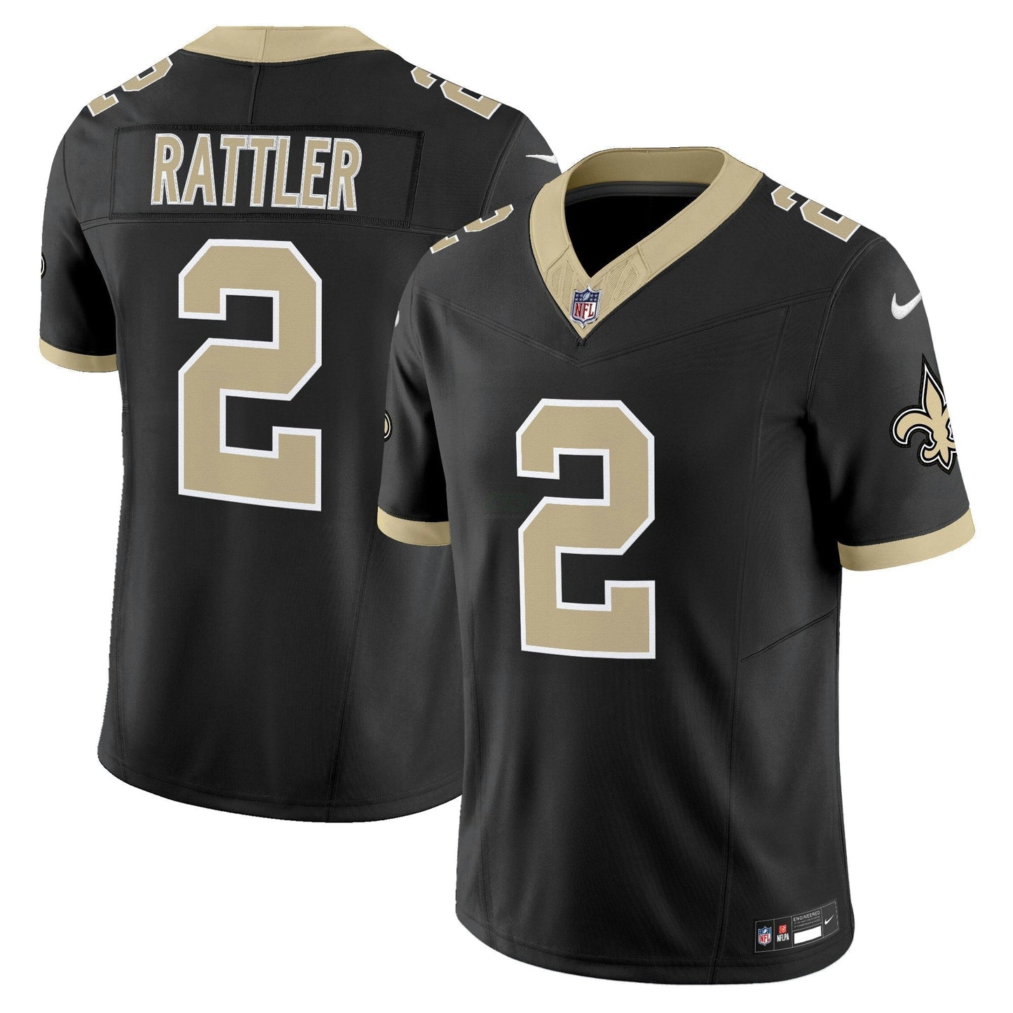 Camisa NFL Men’s New Orleans ‘Gameday Golds Edition’ Vapor Jersey