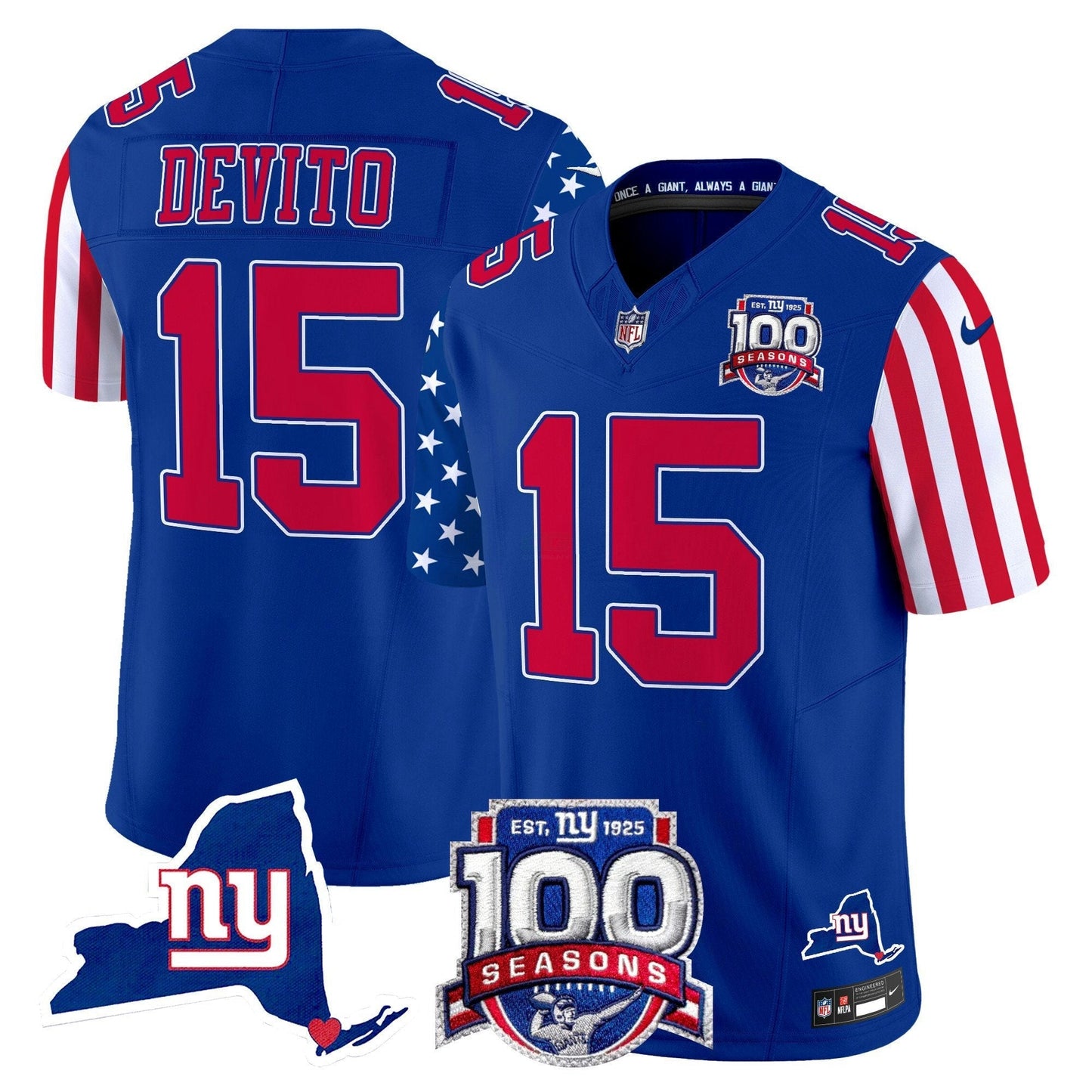 Camisa NFL Men’s New York American Style Vapor Limited Jersey