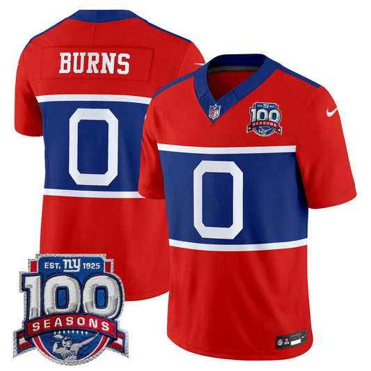 Camisa NFL Men’s New York ‘Century Red’ 100th Season Commemorative Vapor Jersey