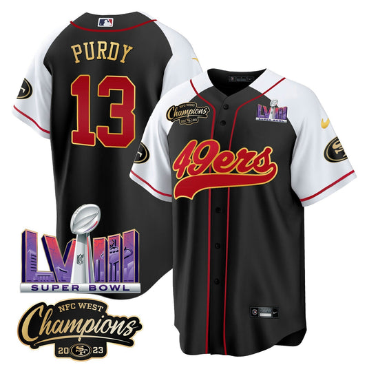 Camisa NFL Men’s NFC West Champions & Super Bowl LVIII Patch Jersey