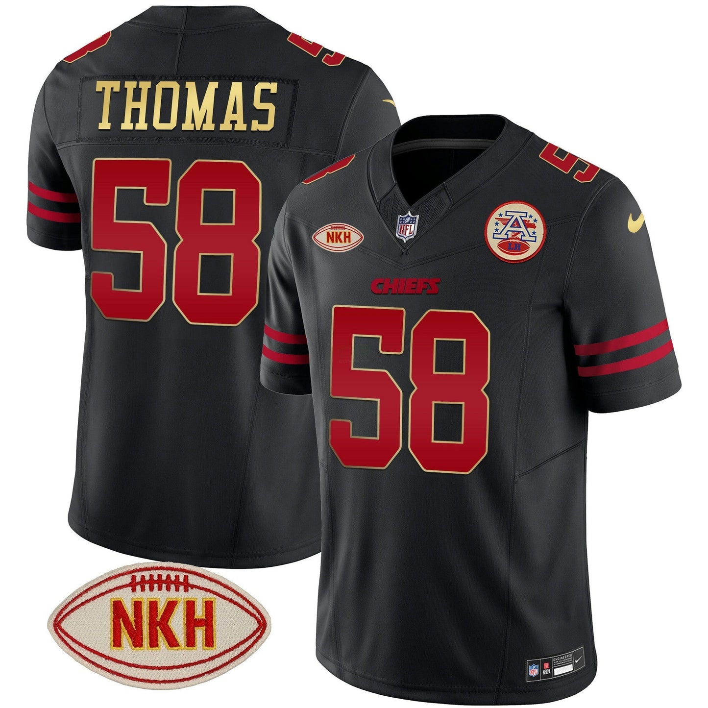 Camisa NFL Men’s NKH Patch 2023 Vapor Limited Jersey