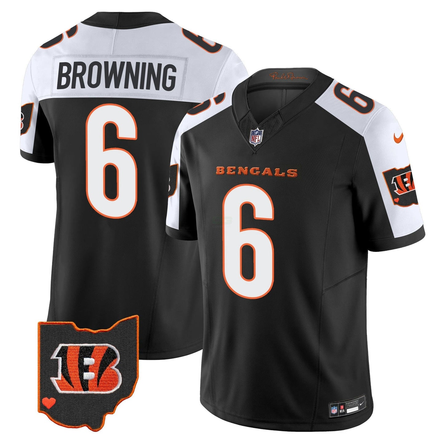 Camisa NFL Men’s Ohio Patch Vapor Limited Jersey
