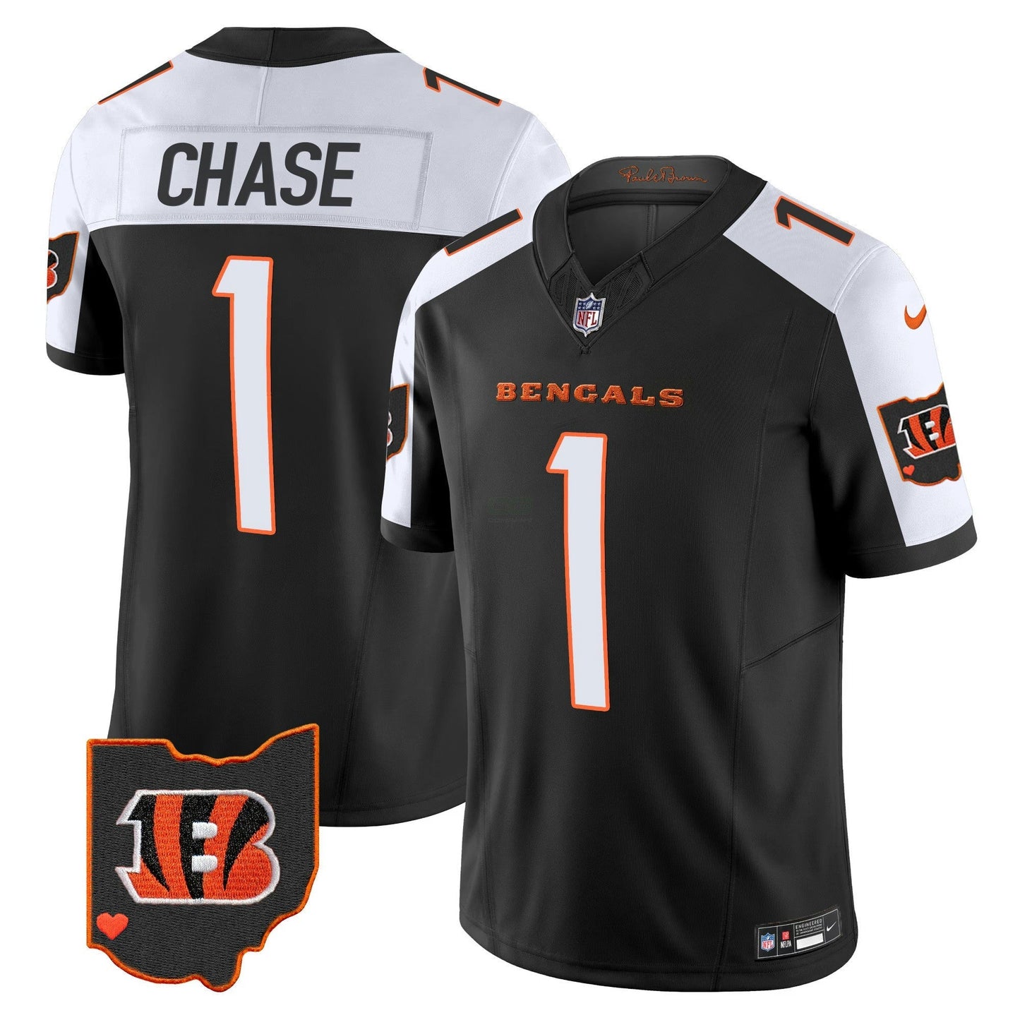 Camisa NFL Men’s Ohio Patch Vapor Limited Jersey
