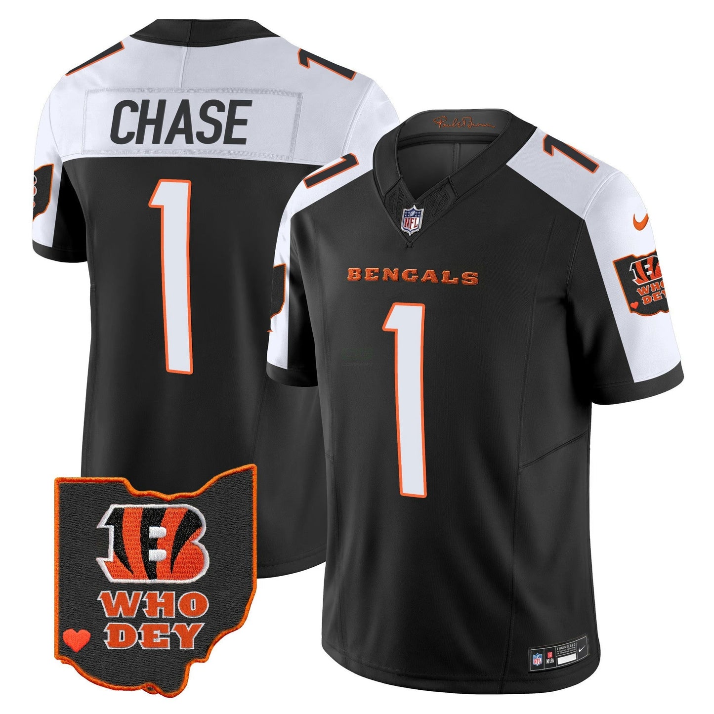 Camisa NFL Men’s Ohio Patch Vapor Limited Jersey V2