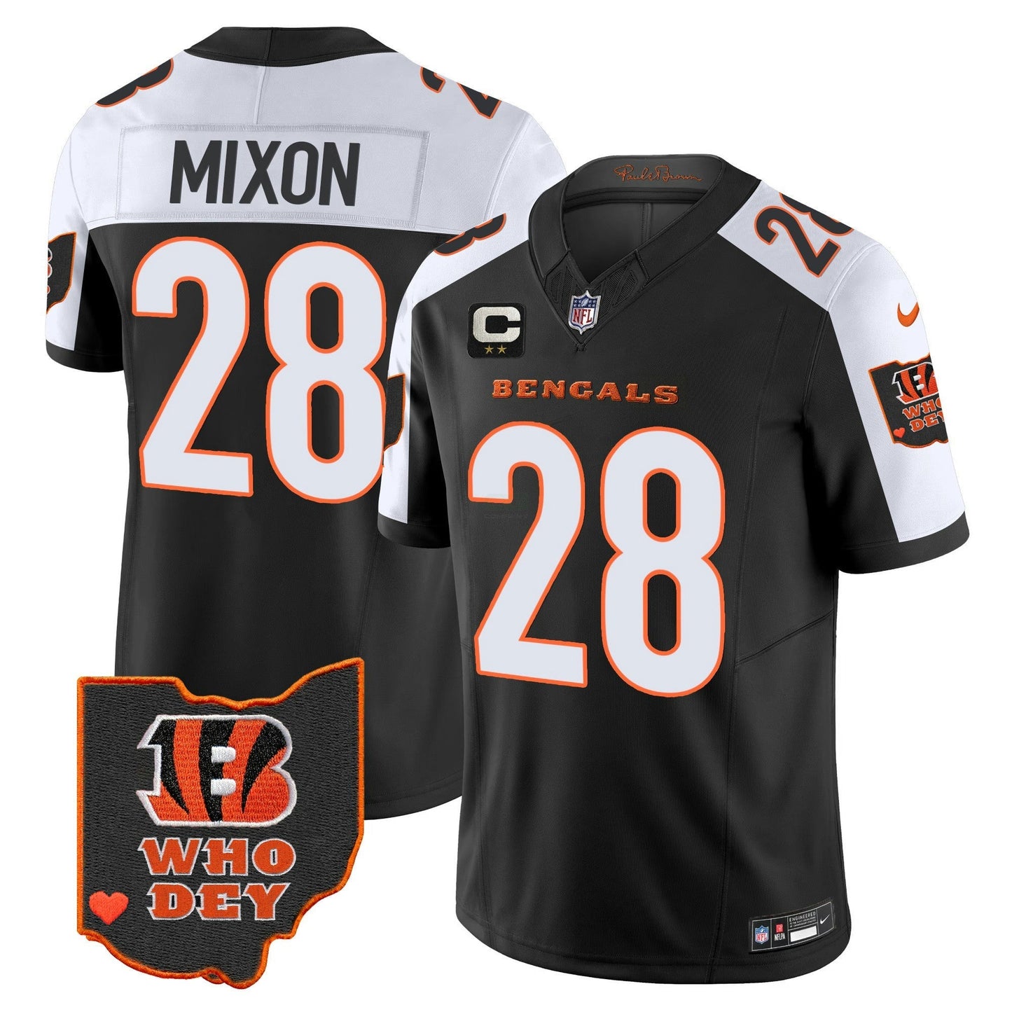 Camisa NFL Men’s Ohio Patch Vapor Limited Jersey V2